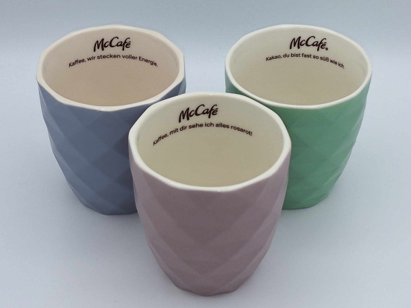 5x McCafe Tassen von 2023 & 2021